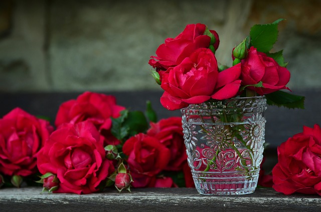 flowerpot, office flowers, bouquet