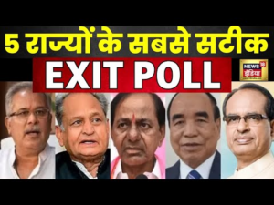 Assembly Election Exit Poll Results  5 राज्यों का सबसे सटीक एग्जिट पोल | Rajasthan | MP | N18V