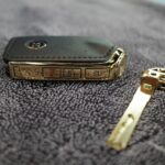 A key holder filled with keys.