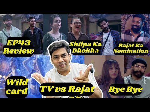 Bigg Boss 18 EP43 Review: Rajat Ka Nomination, Shilpa Ka Dhokha, Karan Vs Rajat, TV vs Youtuber