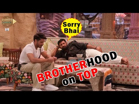 Bigg Boss 18 Today Episode Promo Rajat Says Sorry to Digvijay BrotherHood #bb18