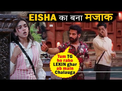 Bigg Boss 18 Today Episode New Promo Eisha Ka Bana Majak #bb18