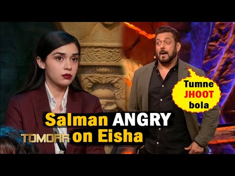 Bigg Boss 18 Today Episode Promo #SalmanKhan Angry on #Eisha #bb18