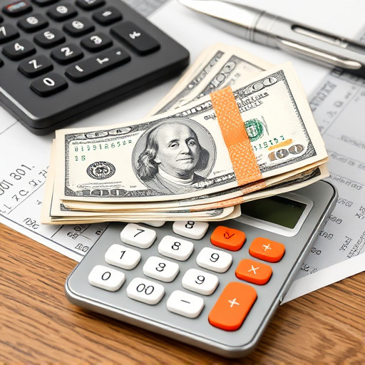 money. tax, money and calculator, tax calculator