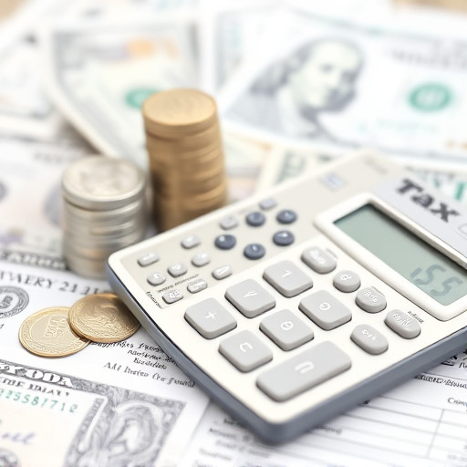 money. tax, money and calculator, tax calculator