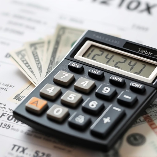 money. tax, money and calculator, tax calculator