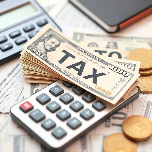 money. tax, money and calculator, tax calculator