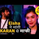 Bigg Boss 18 Today Episode Promo Eisha Says SORRY to karan #bb18