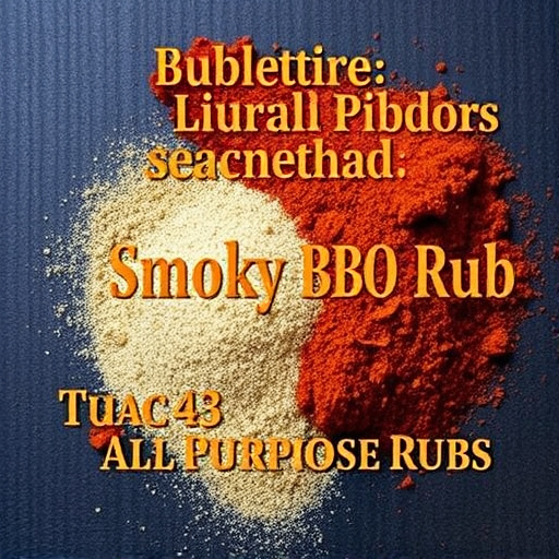 BBQ spice rubs, dry rub recipes, barbecue seasoning, homemade BBQ rub, smoky BBQ rub, sweet and spicy rub, grilling spices, meat rubs, all-purpose BBQ rub, Track 43 Road Spice Rubs