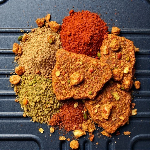 BBQ spice rubs, dry rub recipes, barbecue seasoning, homemade BBQ rub, smoky BBQ rub, sweet and spicy rub, grilling spices, meat rubs, all-purpose BBQ rub, Track 43 Road Spice Rubs