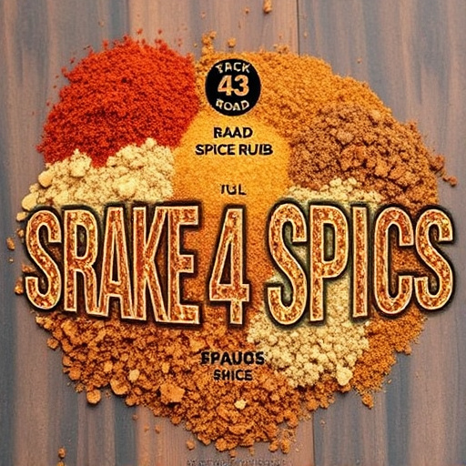 BBQ spice rubs, dry rub recipes, barbecue seasoning, homemade BBQ rub, smoky BBQ rub, sweet and spicy rub, grilling spices, meat rubs, all-purpose BBQ rub, Track 43 Road Spice Rubs