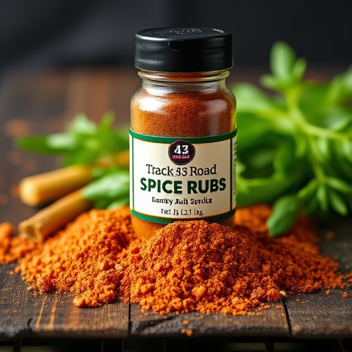 BBQ spice rubs, dry rub recipes, barbecue seasoning, homemade BBQ rub, smoky BBQ rub, sweet and spicy rub, grilling spices, meat rubs, all-purpose BBQ rub, Track 43 Road Spice Rubs