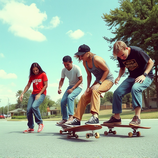 Generation X Skateboarders
