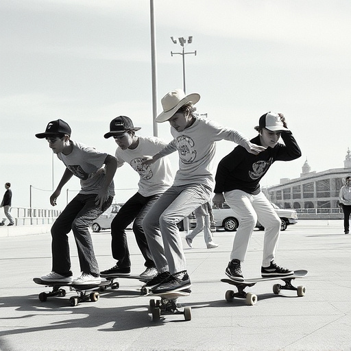 Generation X Skateboarders