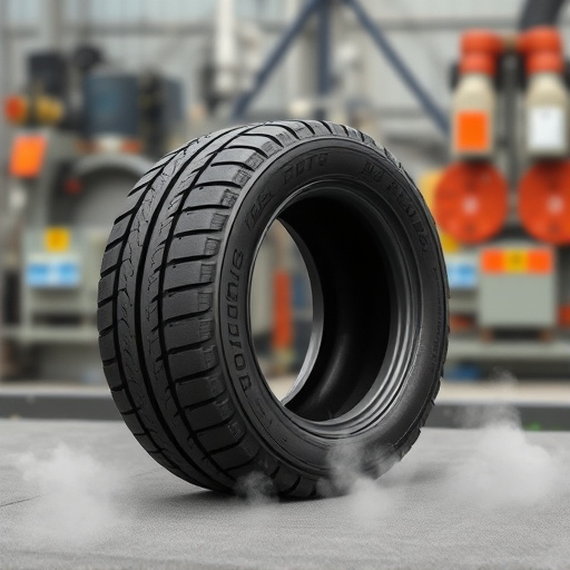 tyre pollution, air quality impact, factory emissions, VOCs, particulate matter, industrial pollution, health risks, rubber production, eco-friendly tyres, emission control