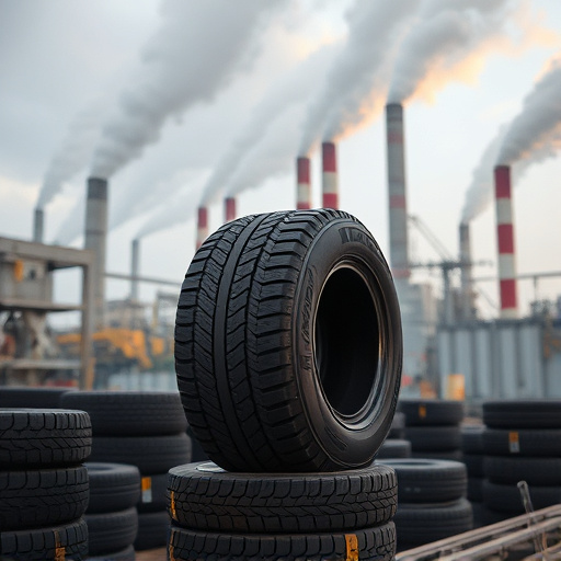 tyre pollution, air quality impact, factory emissions, VOCs, particulate matter, industrial pollution, health risks, rubber production, eco-friendly tyres, emission control