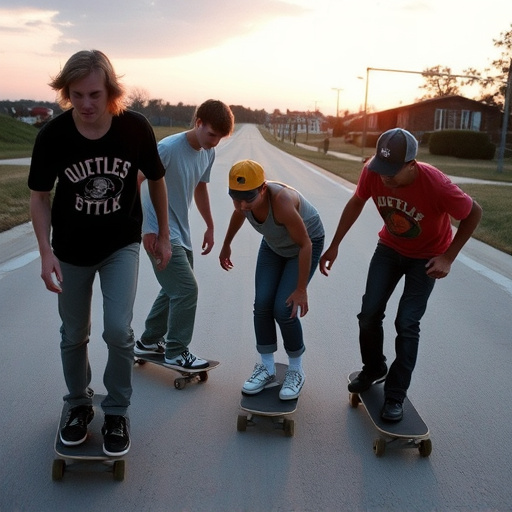 Generation X Skateboarders