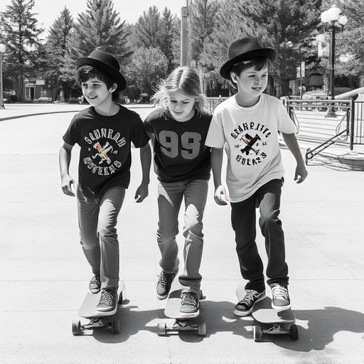 Generation X Skateboarders