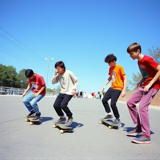 Generation X Skateboarders