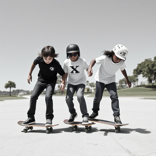 Generation X Skateboarders