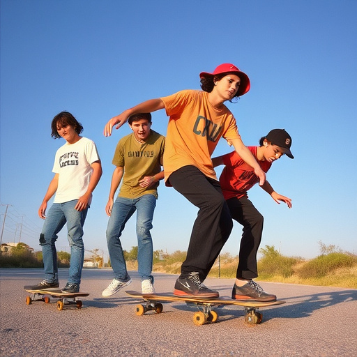 Generation X Skateboarders