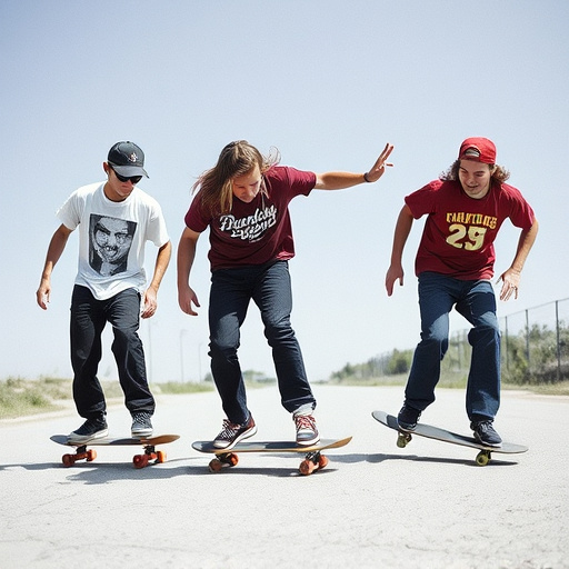 Generation X Skateboarders