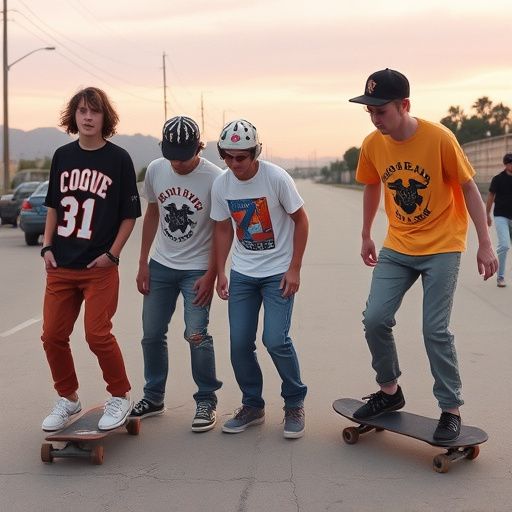 Generation X Skateboarders