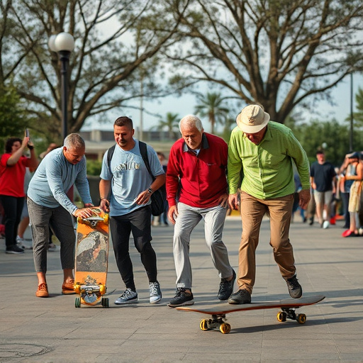 older skateboarders community