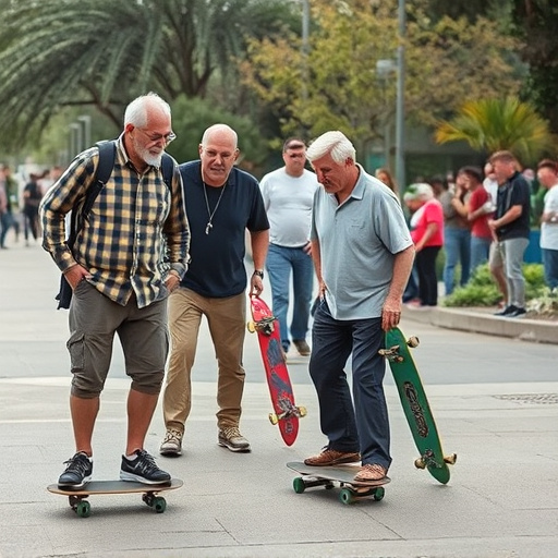older skateboarders community