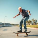 Skating into Their Golden Years: Adult Skateboarders Dominate with Safety and Skill