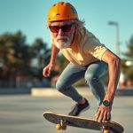 Flex Your Skills: Stretching for Agility in Mature Skateboarders