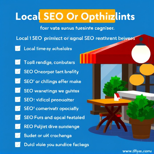 Local SEO optimization checklist for restaurants