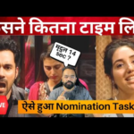 Bigg Boss 19 NOMINATION: किसने कितने Minute में Task किया ? Ashnoor Abhishek ने लिया बदला Farhana से