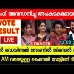 🔴LIVE: BIGG BOSS MALAYALAM S7 OFFICIAL HOTSTAR FINAL VOTING RESULTS TODAY @12.00 AM | ARYAN😱| #bbms7