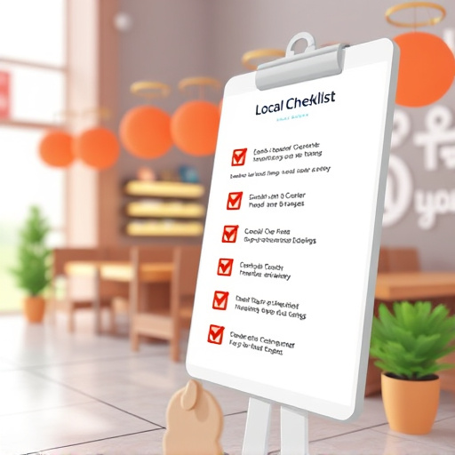 Local SEO optimization checklist for restaurants