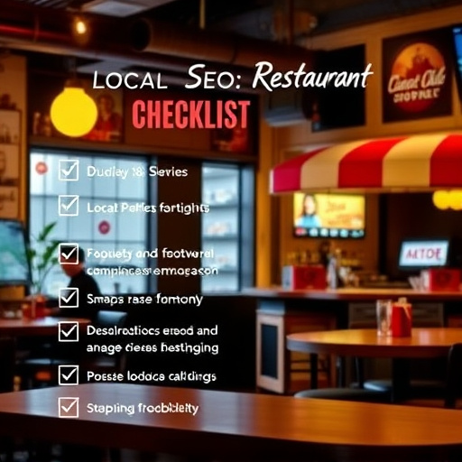 Local SEO optimization checklist for restaurants