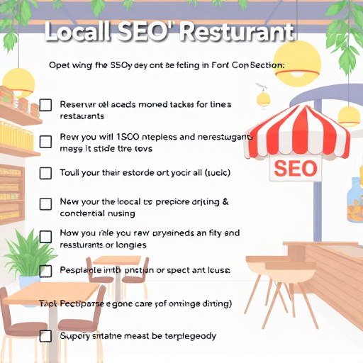 Local SEO optimization checklist for restaurants