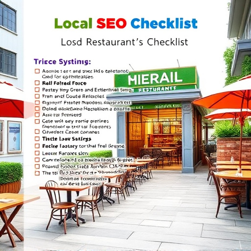 Local SEO optimization checklist for restaurants