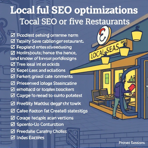 Local SEO optimization checklist for restaurants