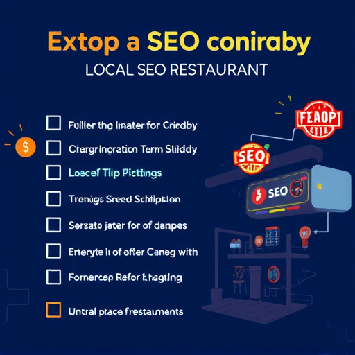 Local SEO optimization checklist for restaurants