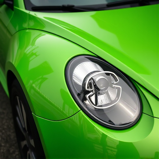 green car