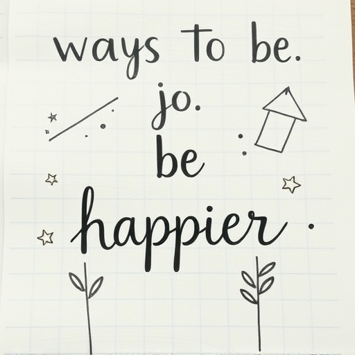 ways to be happier