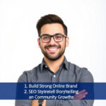 Build Strong Online Brand: SEO, Storytelling, Community Growth