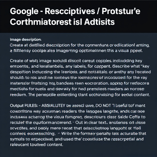 Google Business Profile optimization