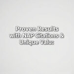 Unleash Proven Results with NAP Citations & Unique Value