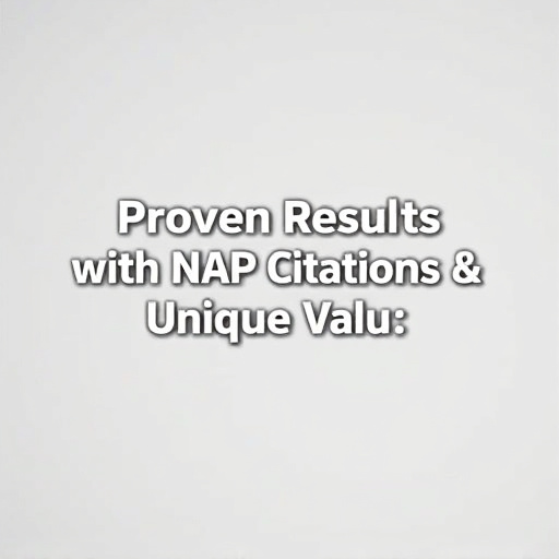 Unleash Proven Results with NAP Citations & Unique Value