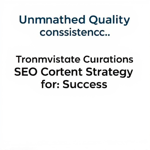 Unmatched Quality & Consistency: SEO Content Strategy for Success